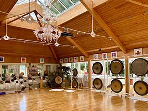 Gongs at Dev Aura